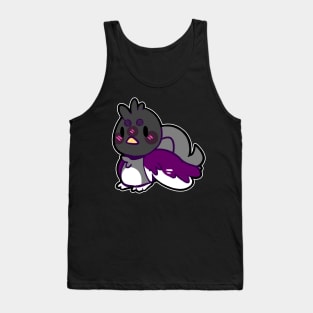 pride birb- Asexual Variant Tank Top